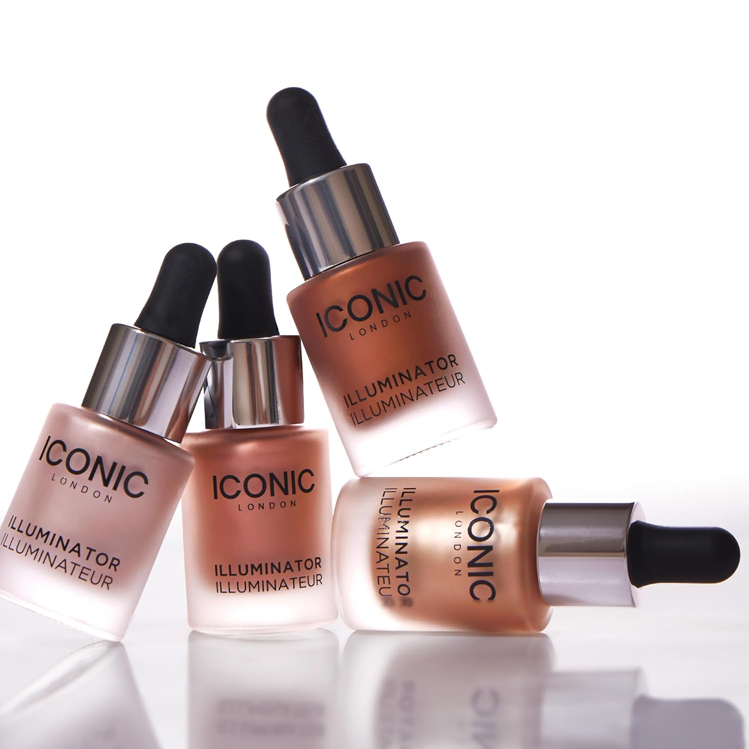 ICONIC LONDON Illuminator | Liquid Highlighting Drops for a Radiant Glow, Cruelty-Free, Vegan Makeup